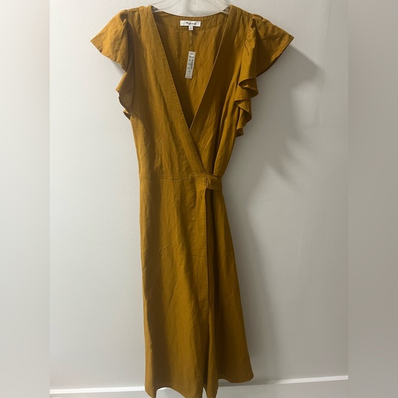 NEW WITH TAGS Madewell wrap dress in size medium - Picture 7 of 8